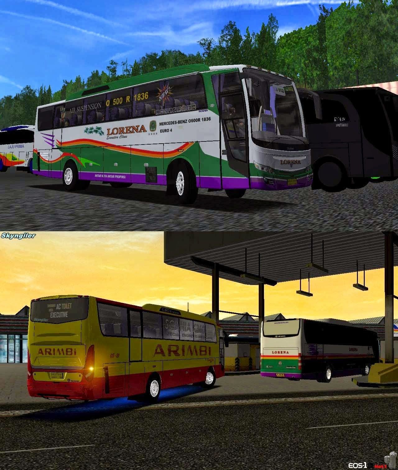Download ets2 android mod bus indonesia